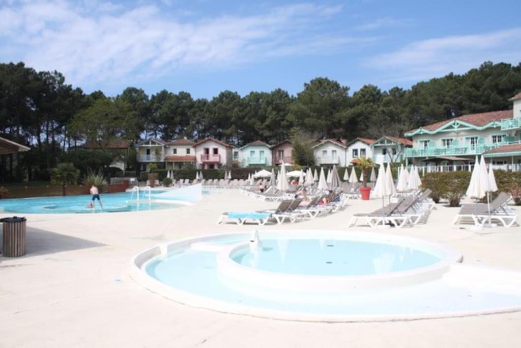 Appart' Dans Les Pins, Ocean, Lac, Piscine Lacanau Exterior photo